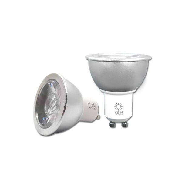Mr16 (GU10) Non-Dim 7W 630lm 90lm/w 2700K / 3000K / 4000K / 6000K 185-265V COB IN KBM Lighting