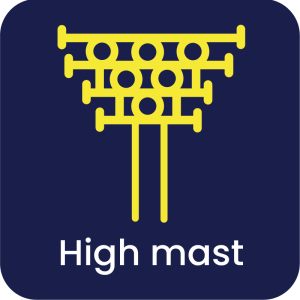 High Mast / โคมไฟเสาสูง