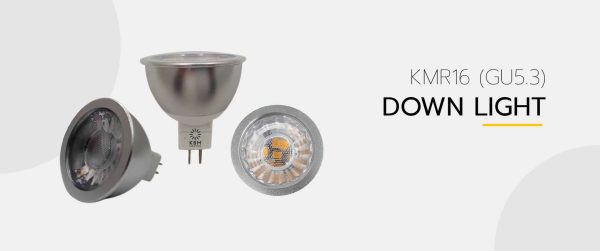 Mr16 (GU5.3) Non-Dim 5W 450lm 90lm/w 2700K/3000K/4000K/6000K 185-265V COB IN KBM Lighting