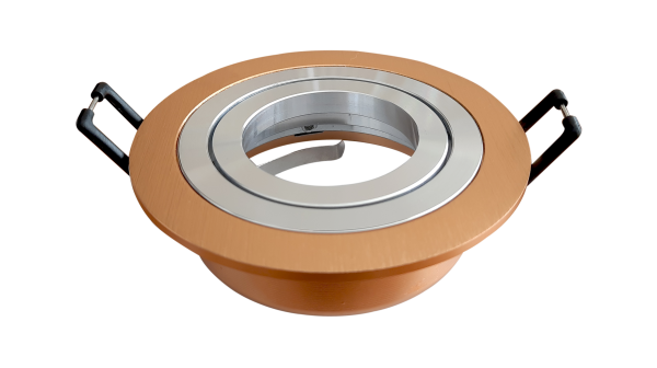 MR16 Round Drawing gold, Cutting size 80x2.1 (mm) , Dimensions 92x28 (mm)