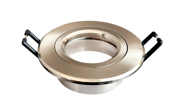 MR16 Round Brushed nickel, Cutting size 60 (mm), Dimensions 79x26 (mm)