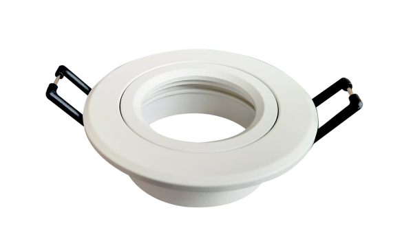 MR16 Round Matt white, Cutting size 60 (mm), Dimensions 79x26 (mm)
