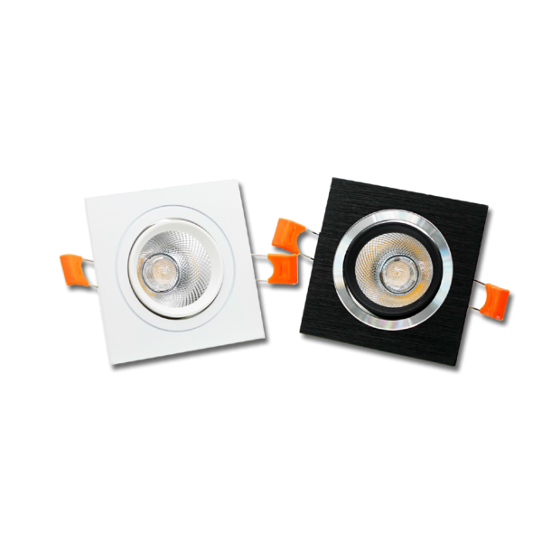 Down Light Dim 7W 770lm 110lm/w 2700K / 3000K / 4000K / 6000K 100-240V Black KBM Lighting