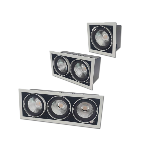 Down Light Non-Dim 54W 4,860lm 90lm/w 2700K / 3000K / 4000K / 6000K 185-265V 3MD White KBM Lighting