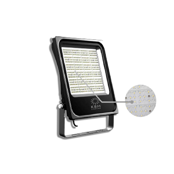 Flood Light 150W 19,500lm 130lm/w 3000K / 4000K / 5000K / 5700K 120x90 KBM Lighting