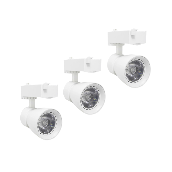 Track Light 350A Non-Dim 12-30W 1,080-2,700lm 90lm/w 3000K / 4000K / 6000K 24D Black KBM Lighting