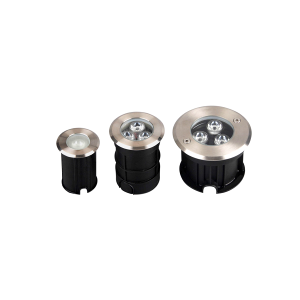 Pool Light Buried 1-3W 100-300lm 3000K AC/DC12V 15D IP68 Dim52*83 KBM Lighting
